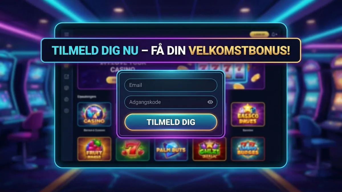 Tilmelding med bonus